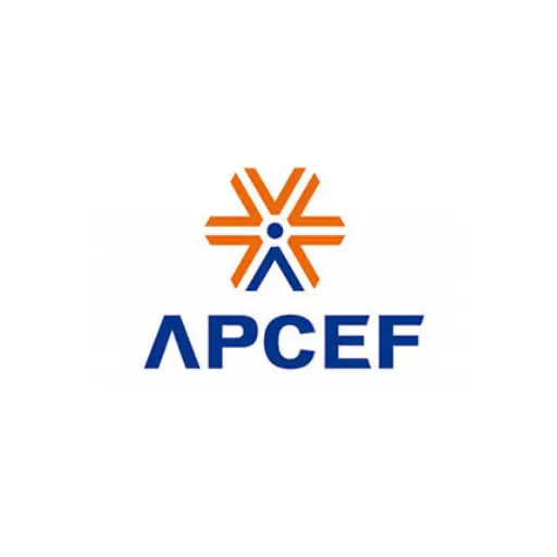 Logo APCEF, convênio atendido na Clínica Preciore em São Luís