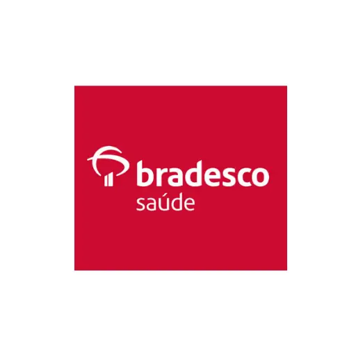 Logo Bradesco Saúde, convênio atendido na Clínica Preciore em São Luís