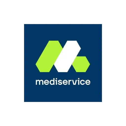 Logo Mediservice, convênio atendido na Clínica Preciore em São Luís