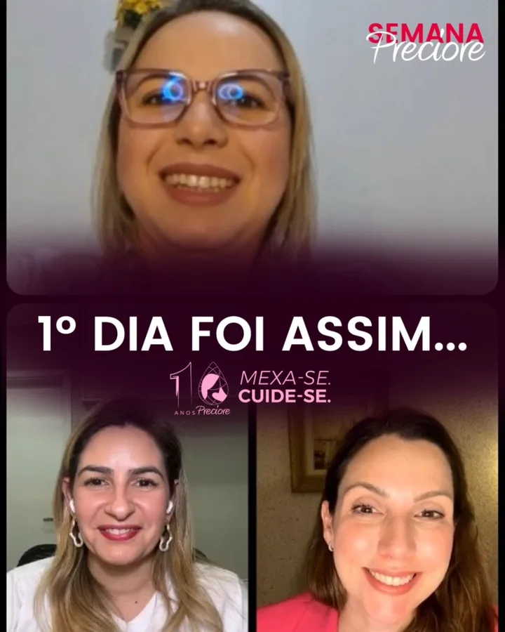 Arte da Semana Preciore, Mexa-se, Cuide-se e Supere-se, Outubro Rosa 2025